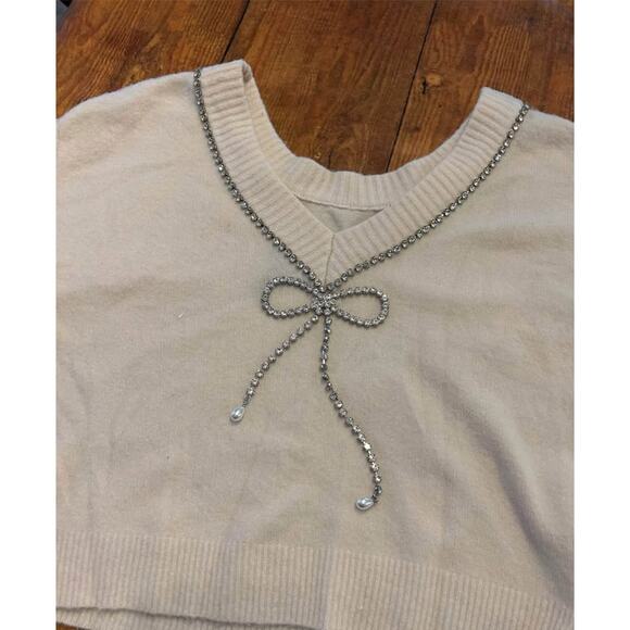 Sz M - Express Reversible Merino Wool Blend Sweater - Picture 5 of 10